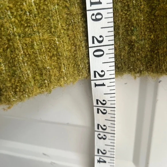 Topshop Mustard Crew Neck Sweater - Picture 10 of 13